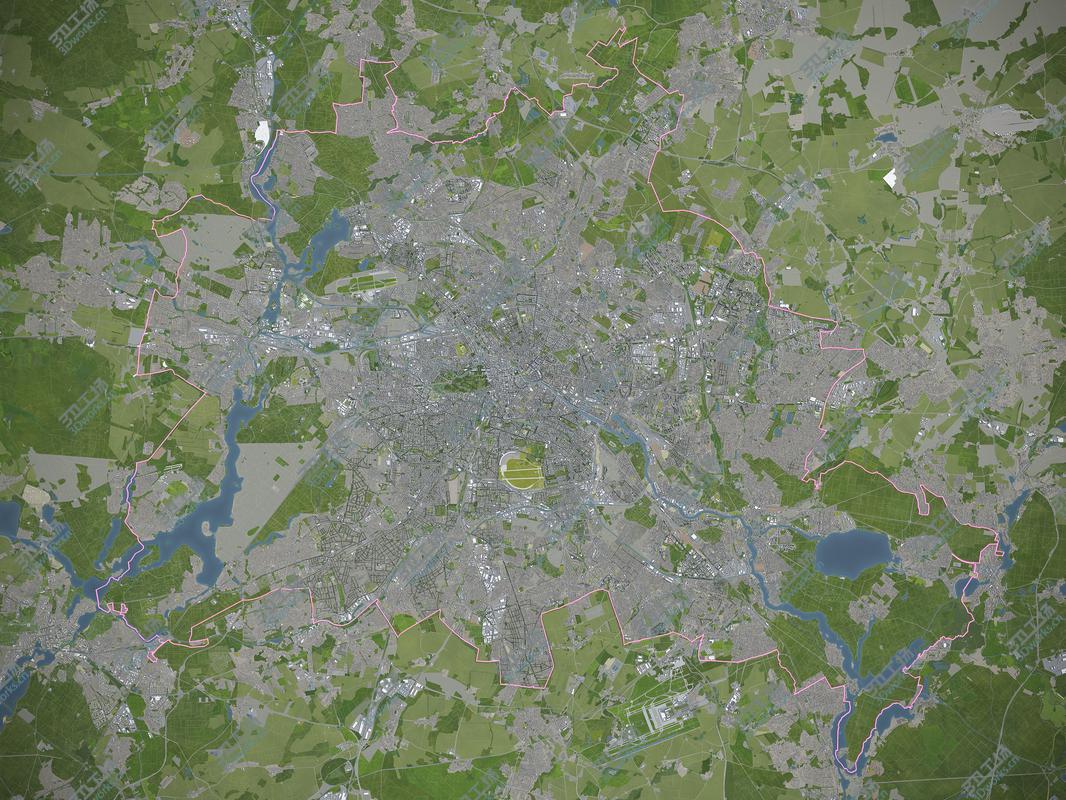 images/goods_img/20210313/Berlin - city and surroundings 3D model/3.jpg